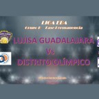Derrota del Lujisa Guadalajara ante Distrito Olimpico