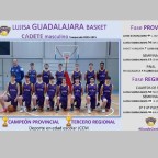 El Cadete Masculino consigue un meritorio tercer puesto en la fase final regional.