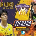 Víctor Alonso nuevo fichaje del Lujisa Guadalajara para la Liga EBA